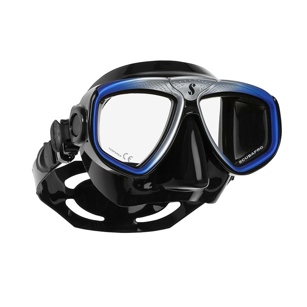 ScubaPro Zoom Mask, Two Lens - Blue