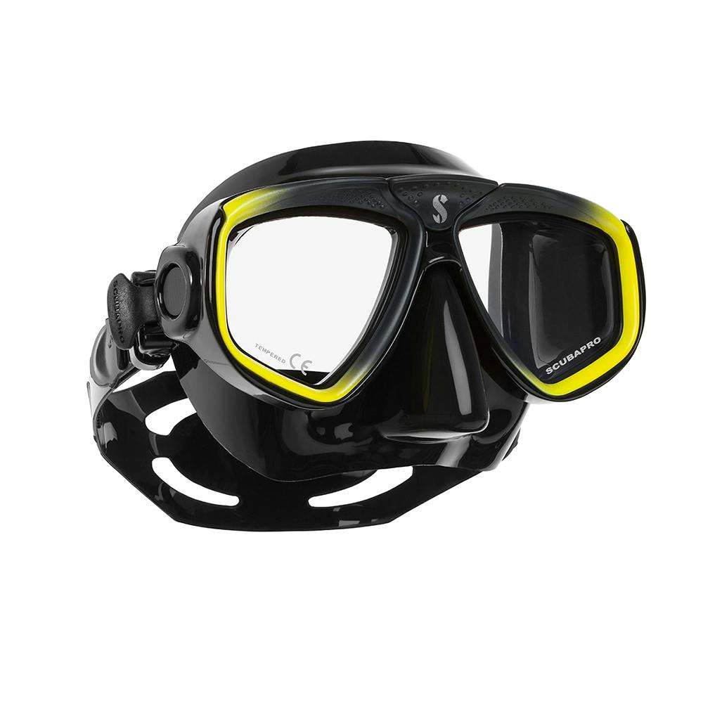ScubaPro Zoom Mask, Two Lens - Yellow