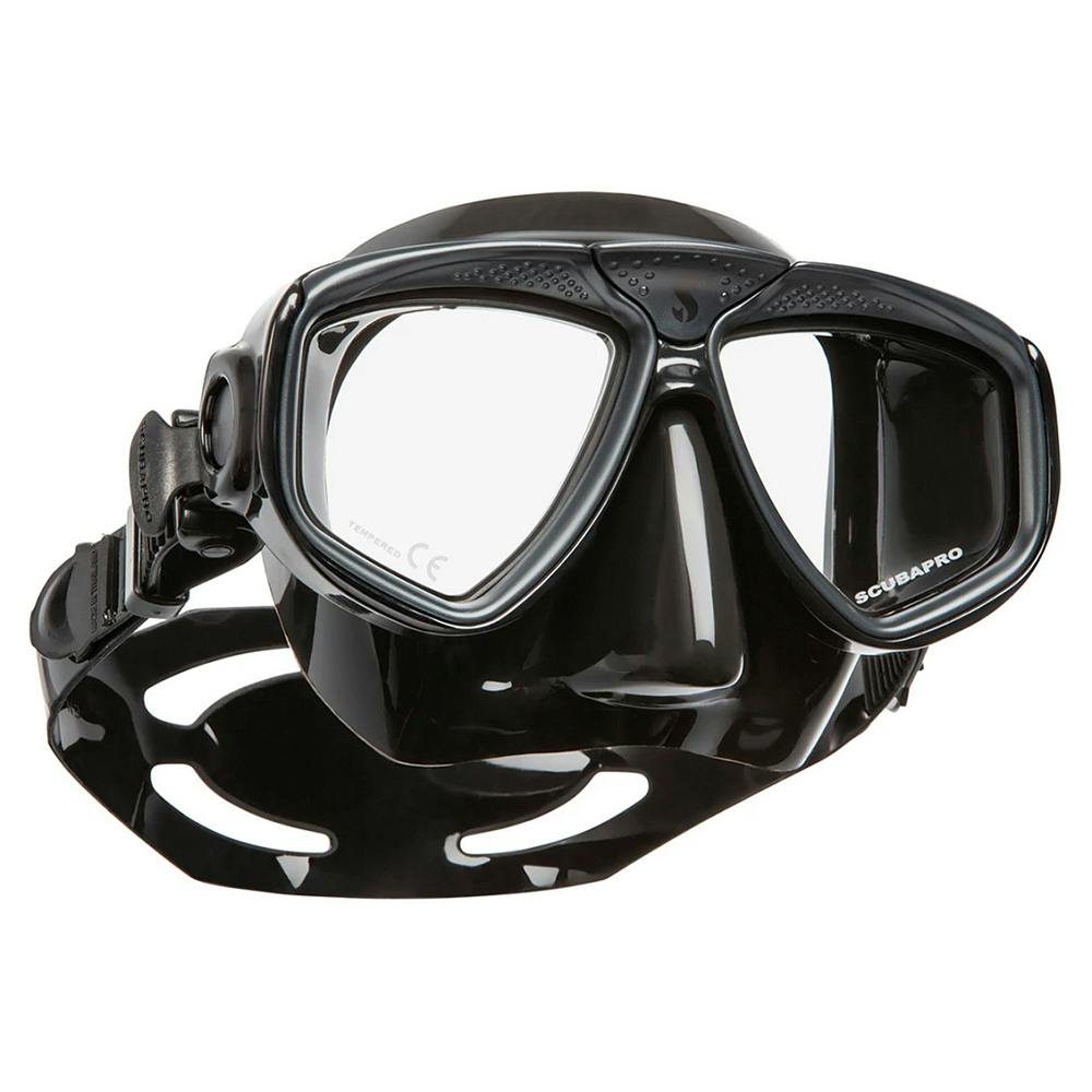 ScubaPro Zoom Mask, Two Lens - Full Black