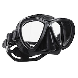 ScubaPro Synergy Twin TruFit Dive Mask Black Silver Thumbnail}