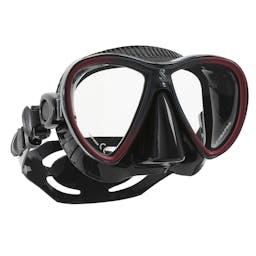 ScubaPro Synergy Twin TruFit Dive Mask Red Black Thumbnail}