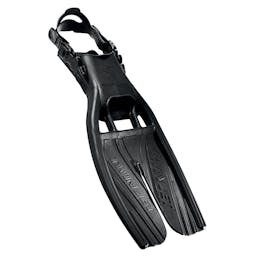 ScubaPro Twin Jet Open Heel Splitfins - Black Thumbnail}