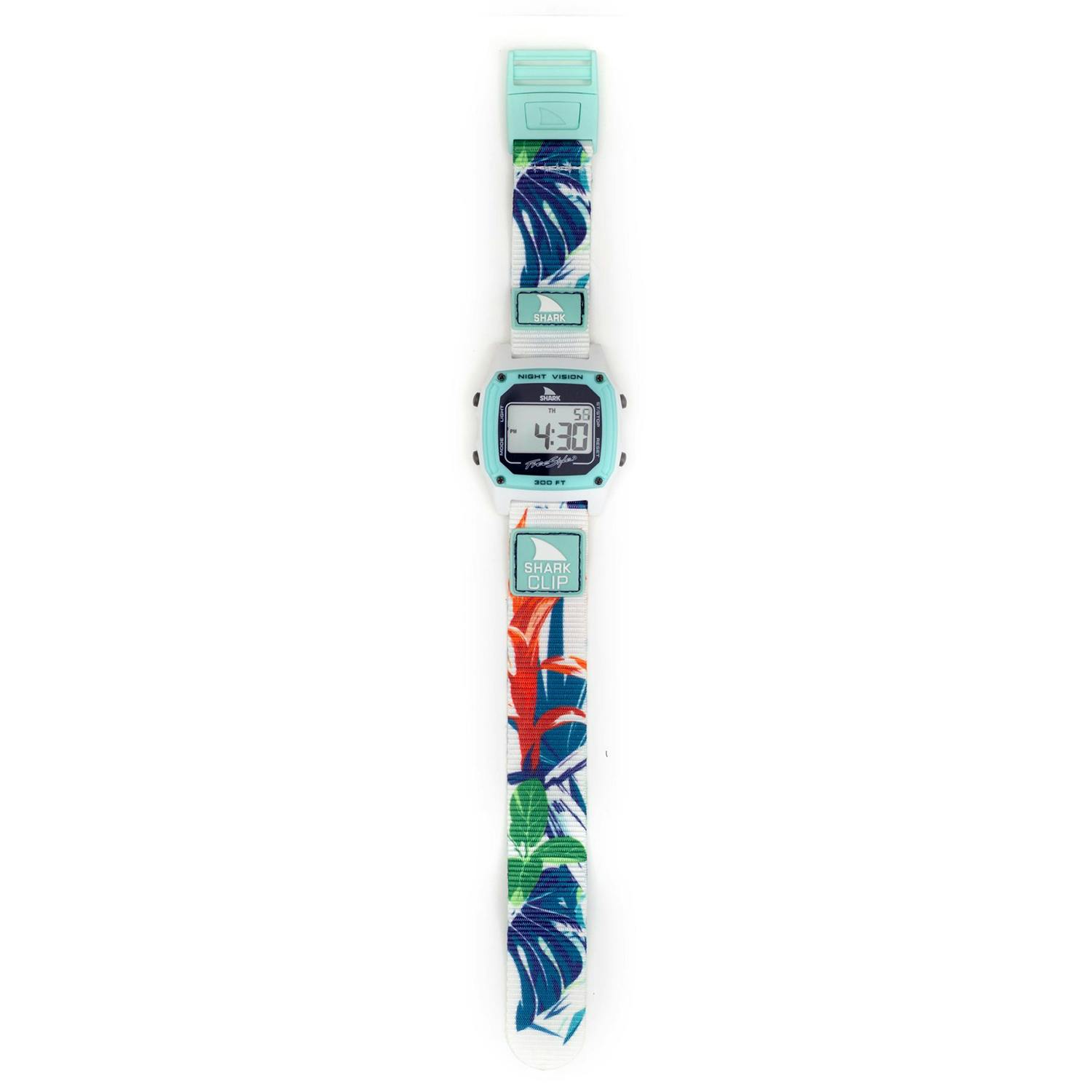 Freestyle Shark Classic Clip Water-Resistant Watch Full Length - Aloha Paradise Green
