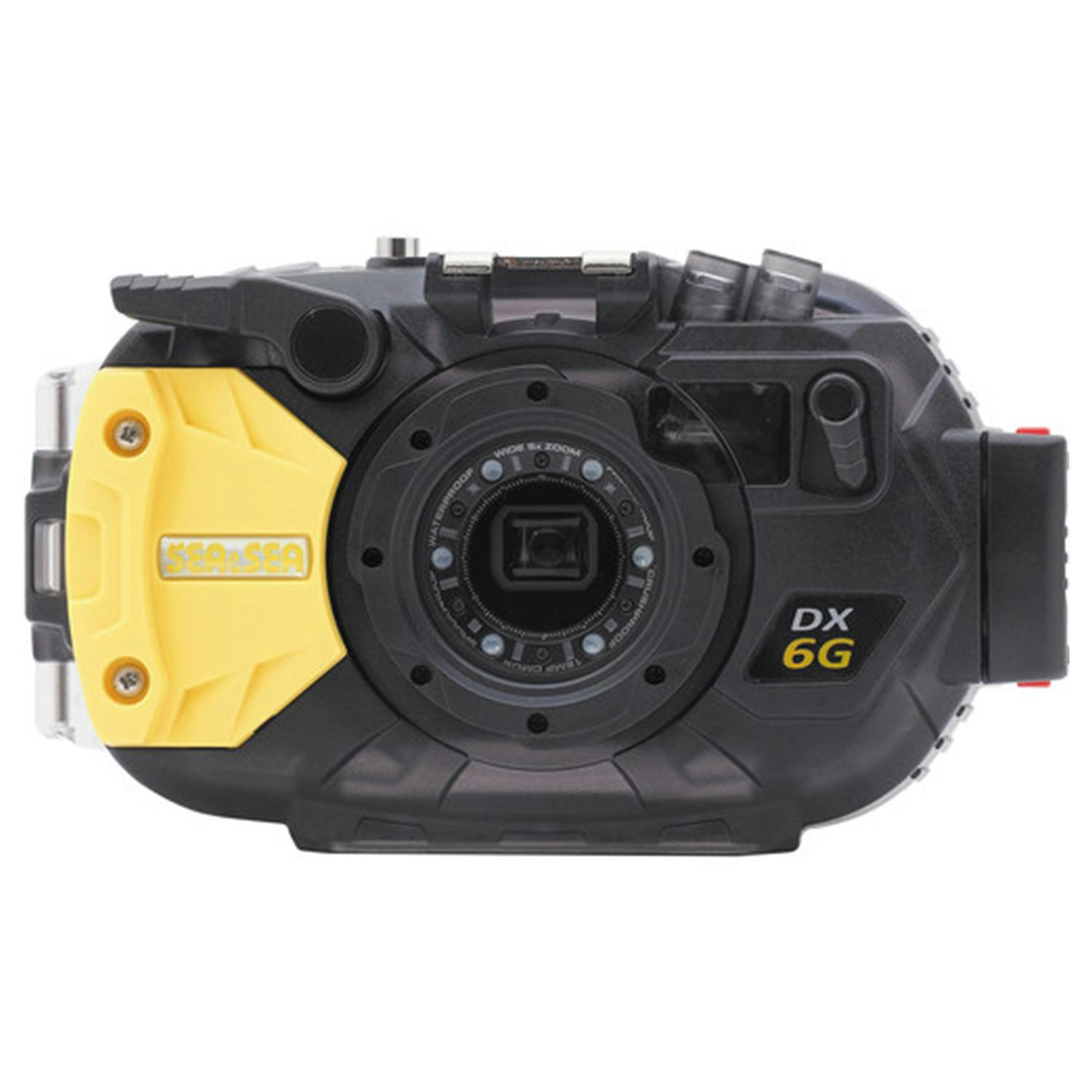 Sea & Sea DX-6G Underwater Camera and Housing Set Closed Front View