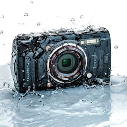Olympus Tough TG-6 12 MP Waterproof Dive Camera - Black Thumbnail}