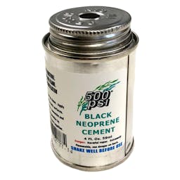 500psi Neoprene Cement - 4oz - Black Thumbnail}