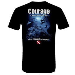 Amphibious Outfitters Courage T-Shirt Thumbnail}