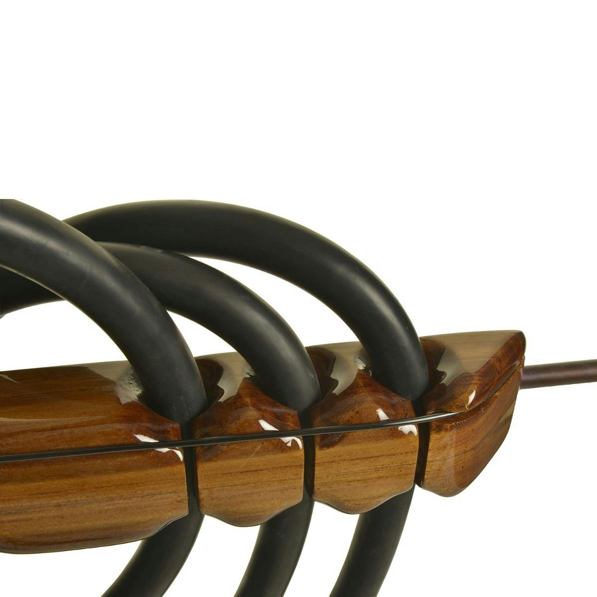 Koah Standard Fatback Mid-Handle Wooden Speargun Band Detail