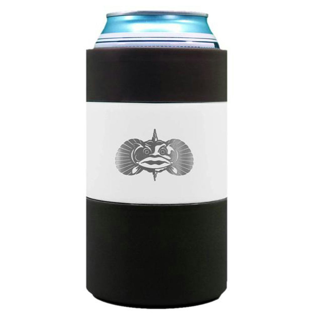 Toadfish Non-Tipping Can Cooler - White