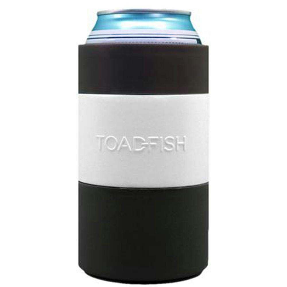 Toadfish Non-Tipping Can Cooler - White