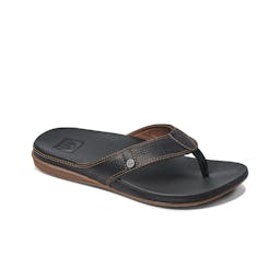 Reef Cushion Bounce Lux Sandals (Men's) - Black/Brown Thumbnail}