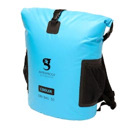 Gecko Backpack Dry Bag Cooler - Neon Blue Thumbnail}