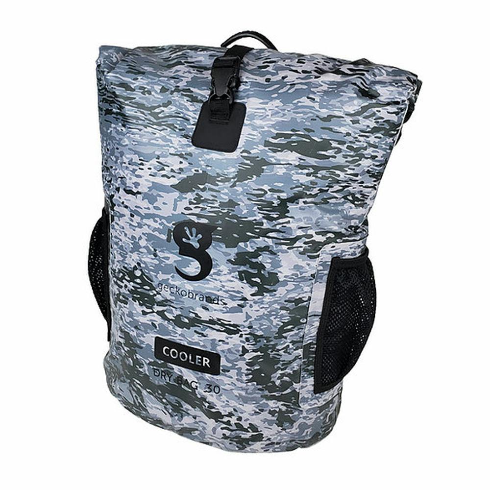 Gecko Backpack Dry Bag Cooler - Grey Geckoflage 