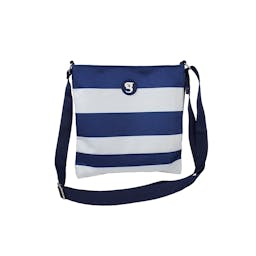 Gecko Crossbody Bag - Blue/ White Stripe Thumbnail}