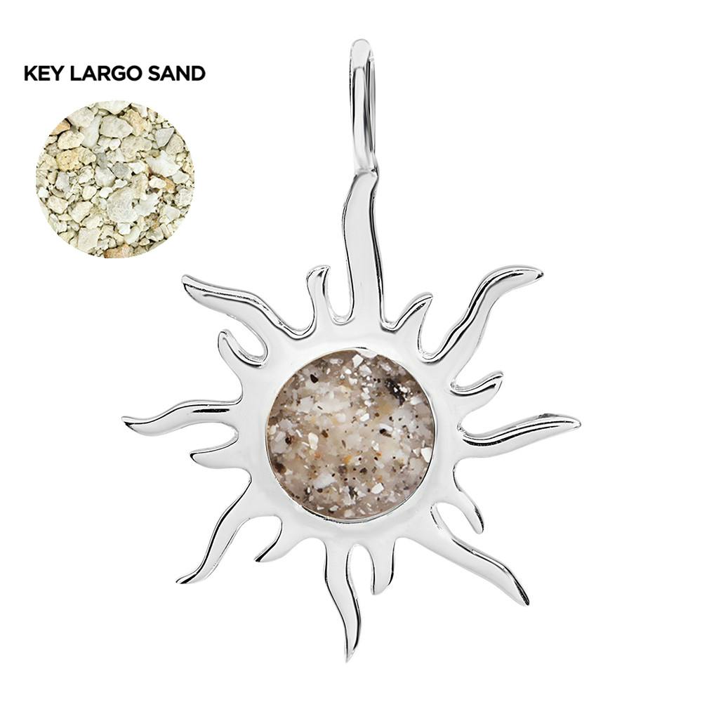 Dune Sterling Silver Sunburst Charm - Key Largo