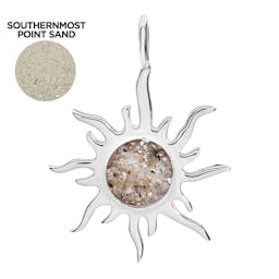 Dune Sterling Silver Sunburst Charm - Southernmost Point Thumbnail}