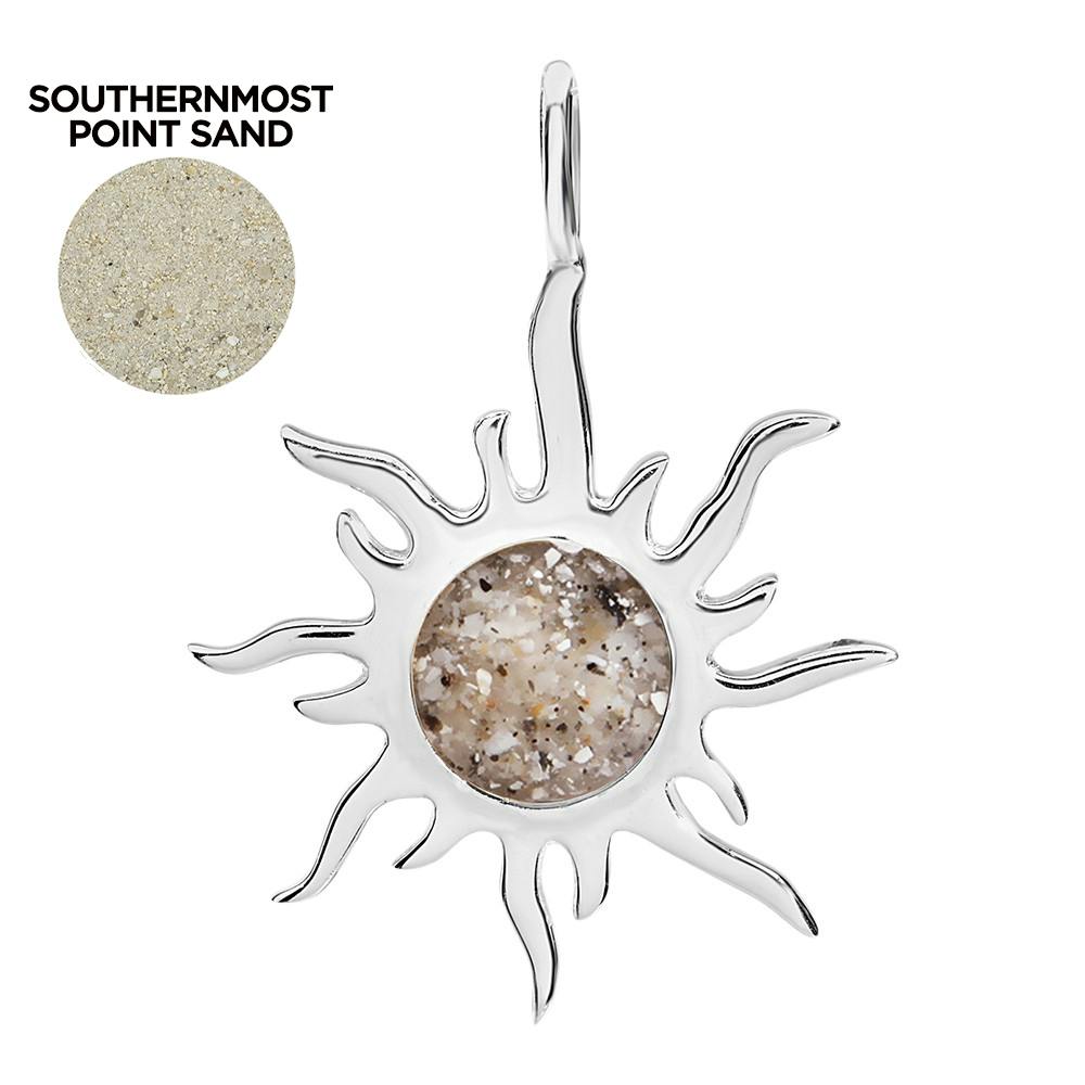 Dune Sterling Silver Sunburst Charm - Southernmost Point