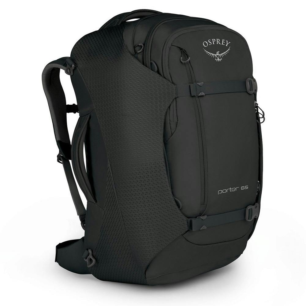 Osprey Porter 65 Duffel Backpack - Black 