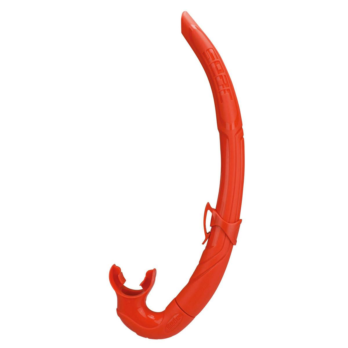 SEAC Liquid Foldable J-Type Freediving Snorkel - Red