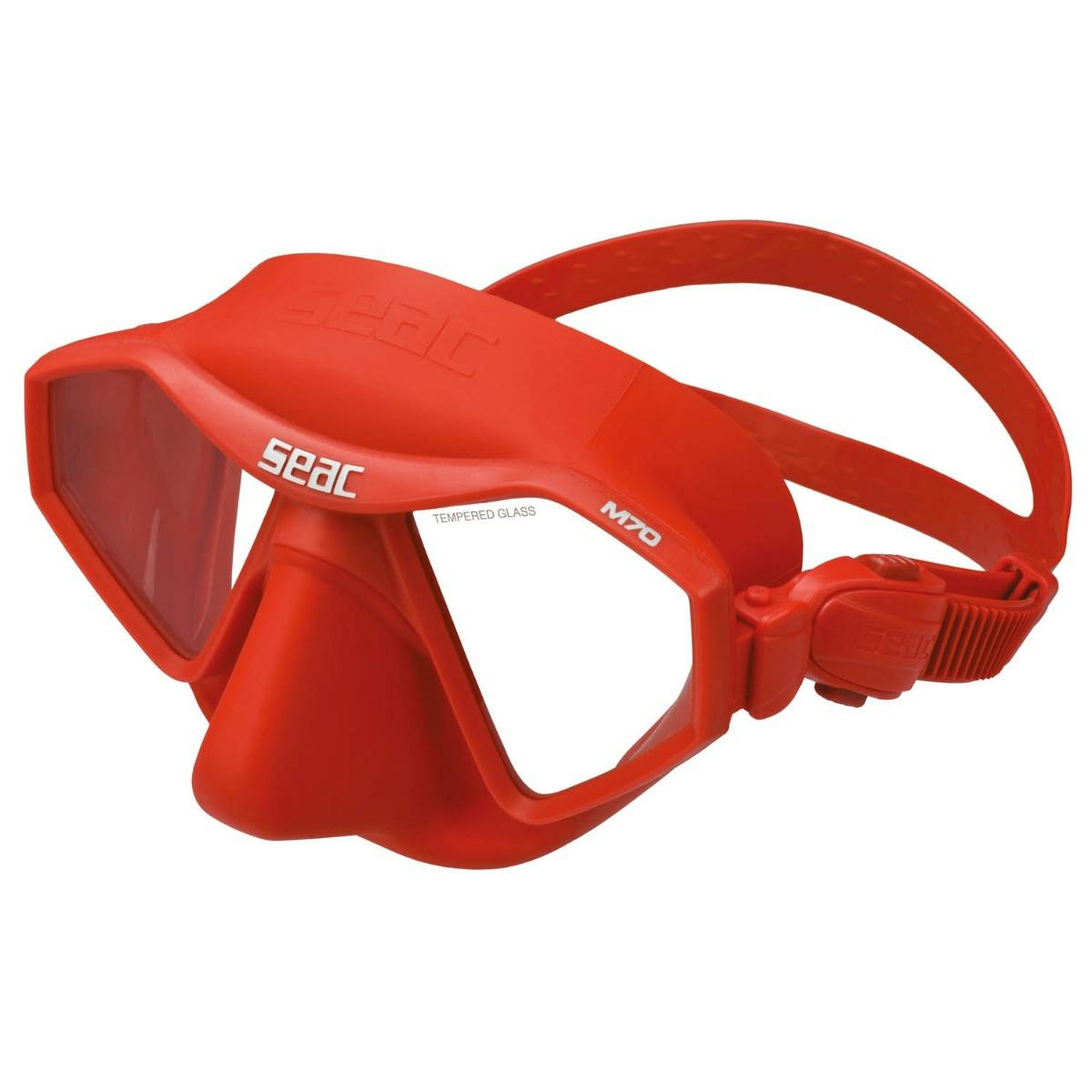 SEAC M70 Mask, Two Lens - Red