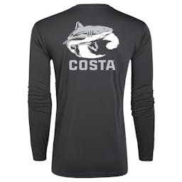 Costa Ocearch Shark Wave Tech Shirt - Black  Thumbnail}
