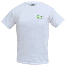 Pelagic Dorado Green Youth Fishing T-Shirt - White Thumbnail}