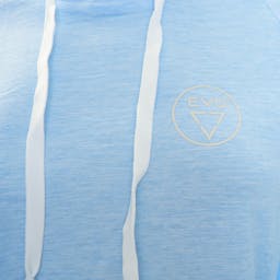 EVO Helm Hooded Long Sleeve Performance Shirt (Women's) Detail - Light Blue Thumbnail}