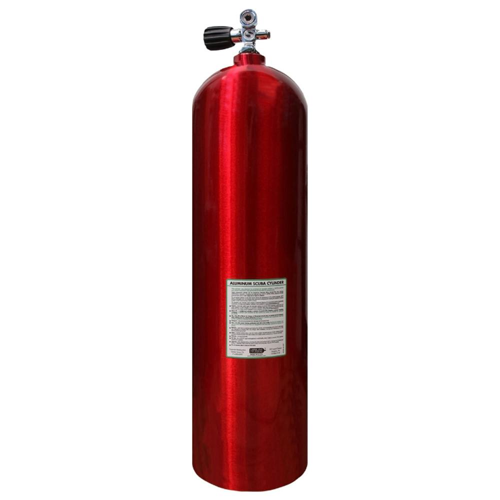 Catalina Aluminum Scuba Cylinder - Red