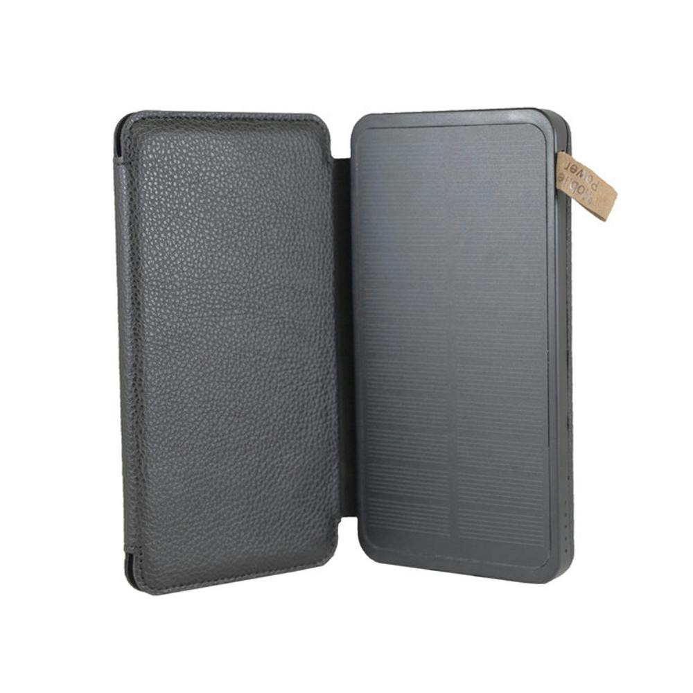 Tovatec Solar-Powered USB Battery Charger Book-Style View