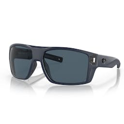 Costa Diego Polarized Sunglasses - Matte Midnight Blue Frame/Gray Polycarbonate Lens Thumbnail}