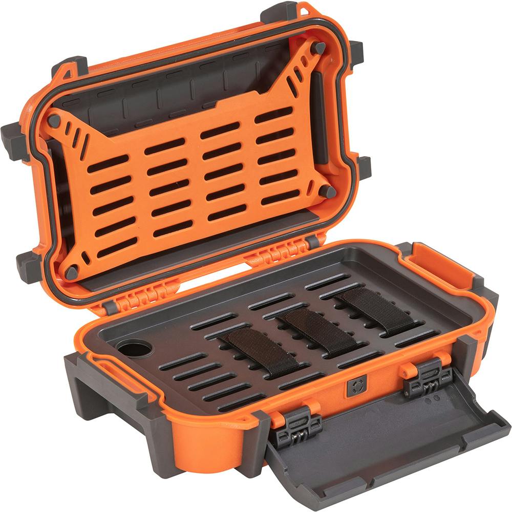 Pelican R40 Personal Utility Ruck Case Open with Organizers - Orange