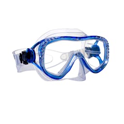 EVO Isla Mask, Single Lens- Blue/Clear Thumbnail}