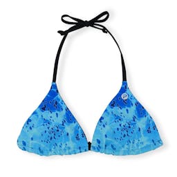 Pelagic Key West Reversible Bikini Top - Dorado Blue Thumbnail}