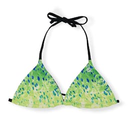 Pelagic Key West Reversible Bikini Top - Dorado Green Thumbnail}