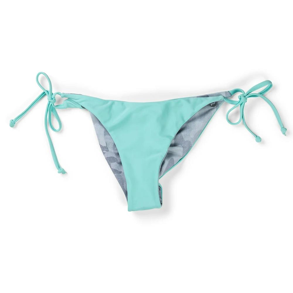 Pelagic Key West Reversible Bikini Bottoms Inside - Light Grey