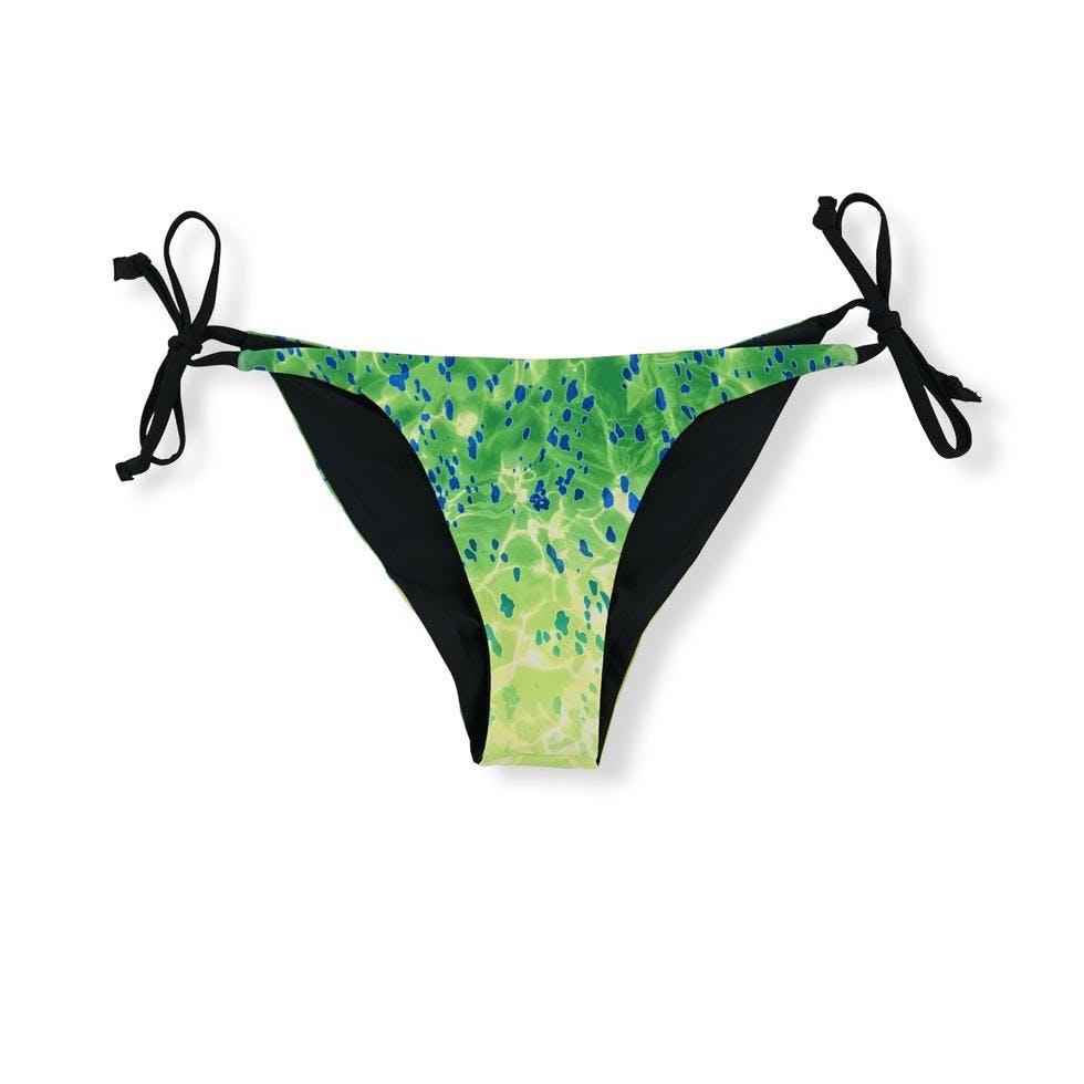 Pelagic Key West Reversible Bikini Bottoms - Dorado Green