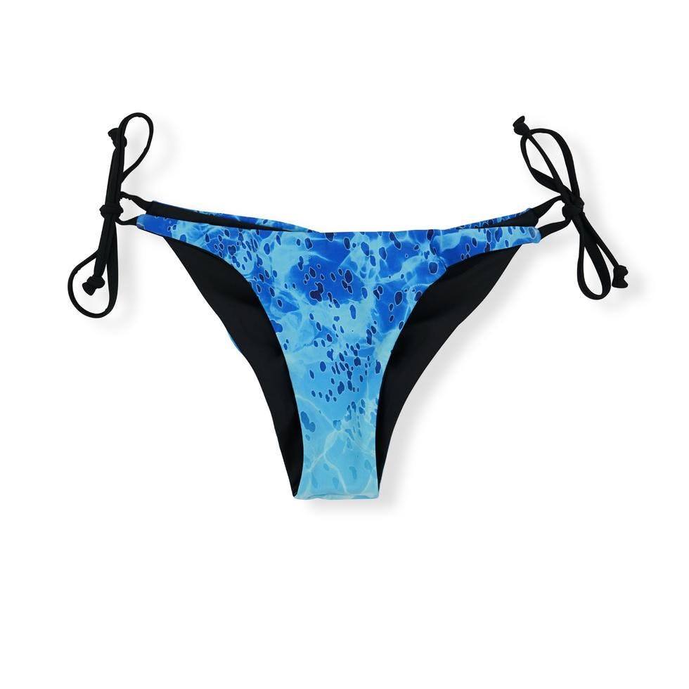 Pelagic Key West Reversible Bikini Bottoms - Dorado Blue