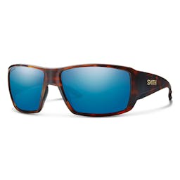 Smith Guide's Choice Sunglasses - Matte Havana Frame/Blue Mirror Lenses Thumbnail}