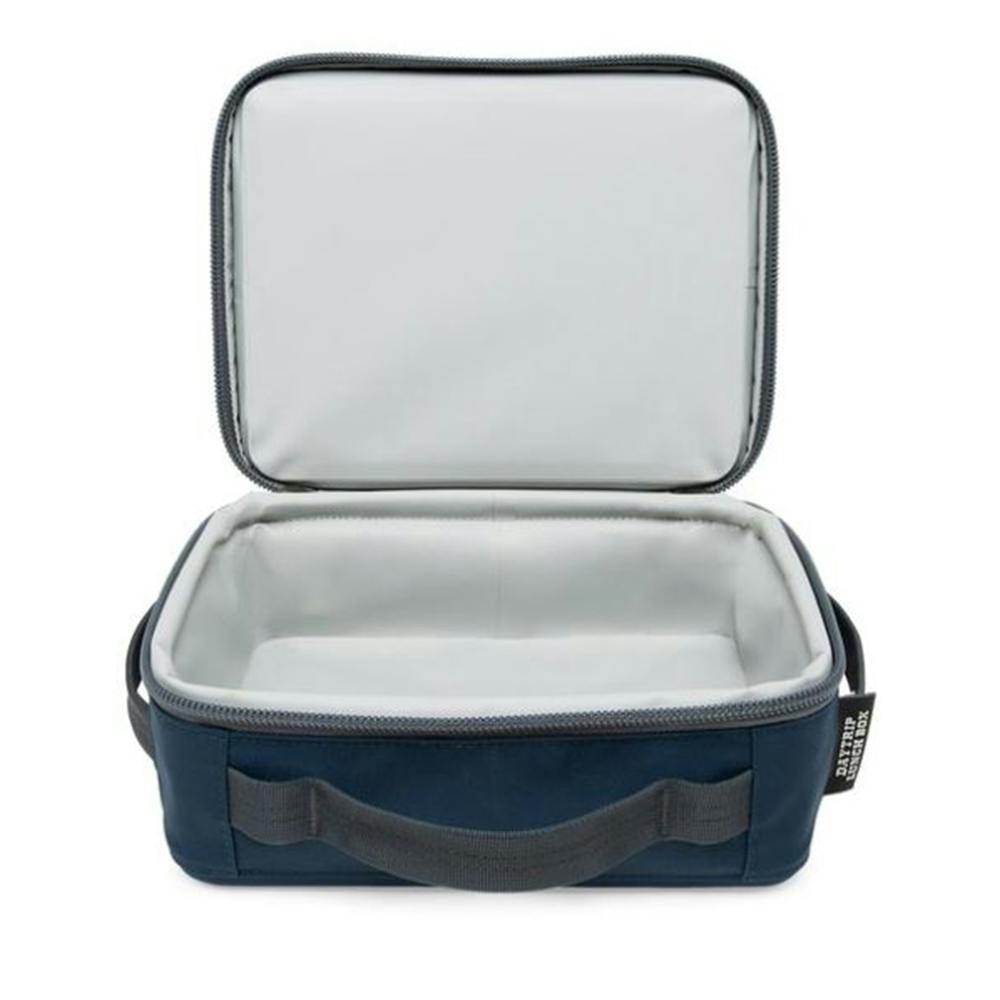 YETI Daytrip Lunch Box with Coldcell Flex Insulation Open - Navy