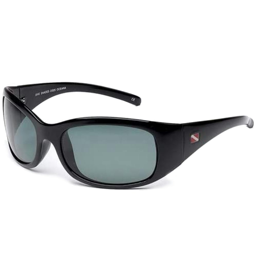 Dive Shades Oceana Sunglasses - Gloss Black Frame