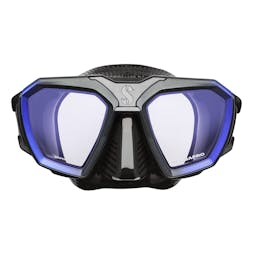 ScubaPro D-Mask, 2 Lens - Blue/Black Skirt Thumbnail}