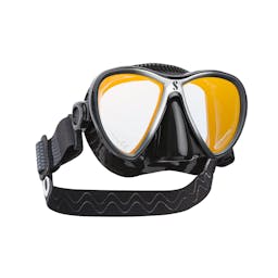 ScubaPro Synergy Twin Mask, Two Lens - Mirrored Black/Silver Thumbnail}