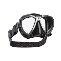 ScubaPro Synergy Twin Mask, Two Lens - Black/Silver Thumbnail}