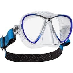 ScubaPro Synergy Twin Mask, Two Lens - Clear/Blue Thumbnail}