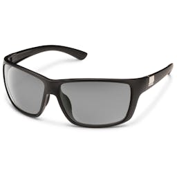 Suncloud Councilman Polarized Polycarbonate Sunglasses - Matta Black Frame/Polarized Gray Lenses Thumbnail}