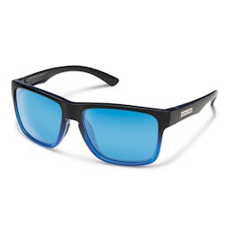 Suncloud Optics Rambler Sunglasses - Black Blue/Polarized Blue Mirror Thumbnail}
