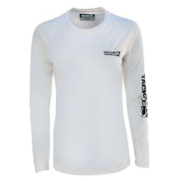 Hook & Tackle Seamount Long Sleeve Performance Shirt (Women’s) - White Thumbnail}