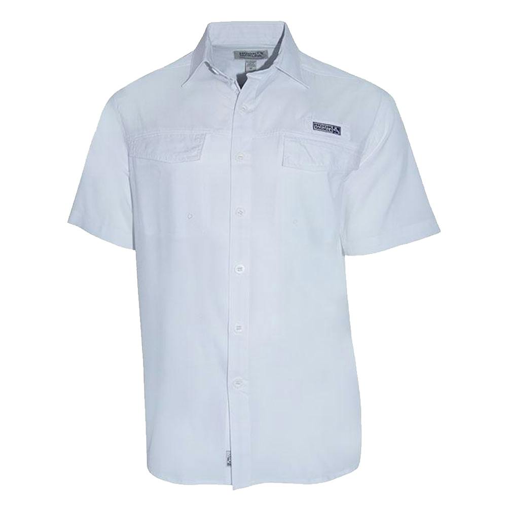 Hook & Tackle Coastline Short Sleeve Shirt (Women's) - White