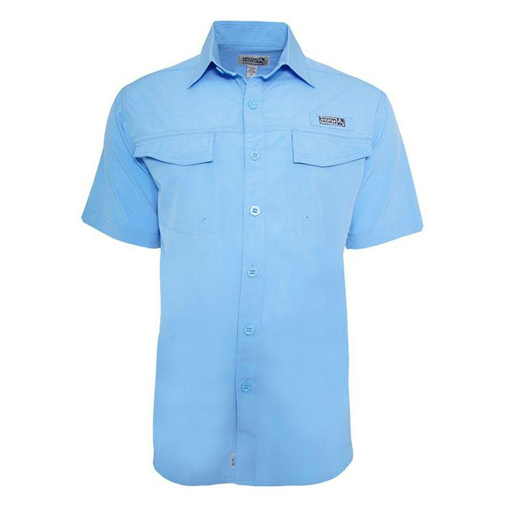 Hook & Tackle Coastline Short Sleeve Shirt (Women's) - Blue