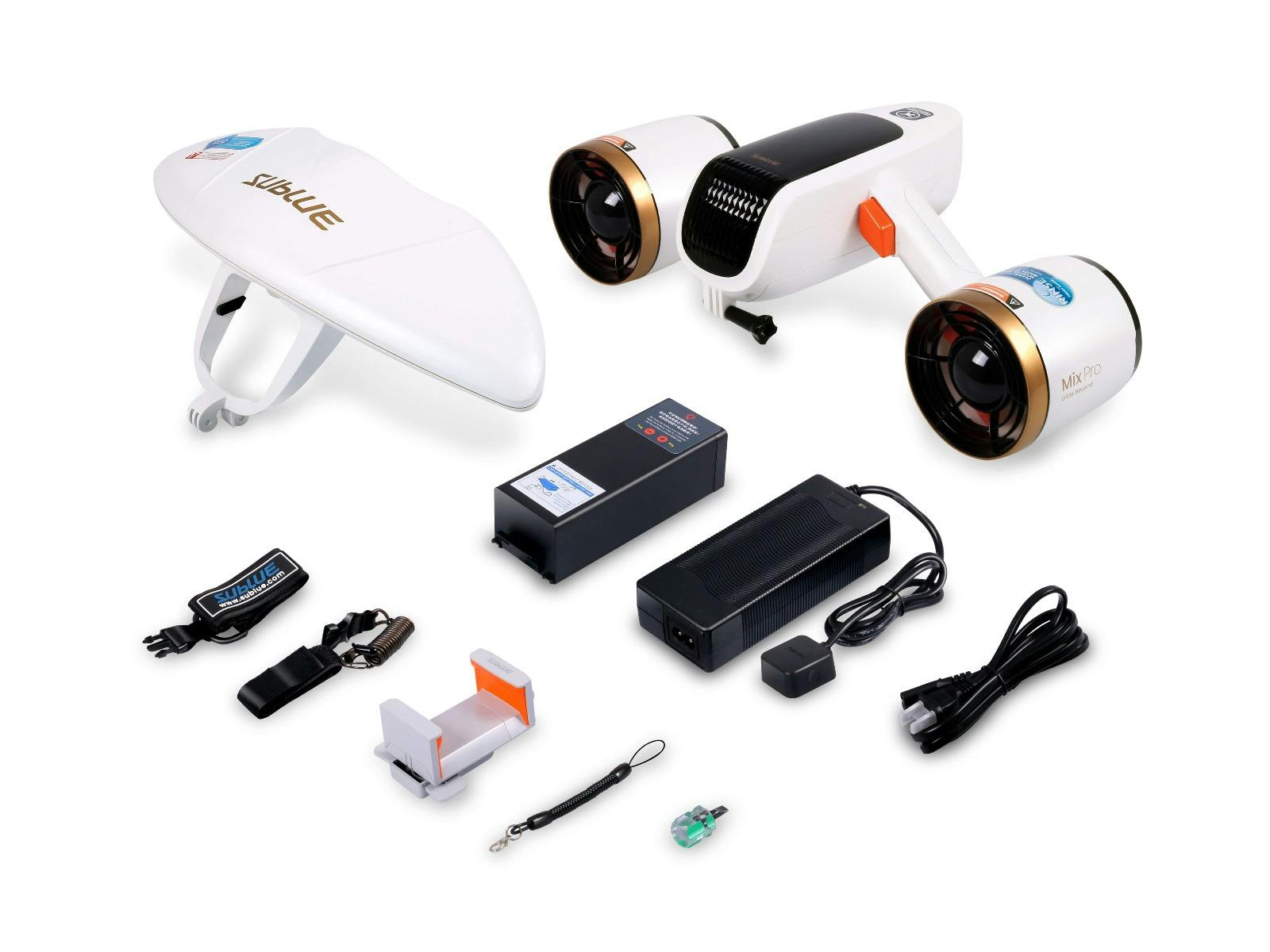 Sublue WhiteShark MixPro Underwater Scooter Components
